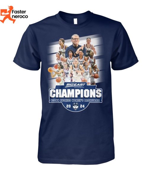 Bigeast Champions UConn Huskies Women Basketball T-Shirt
