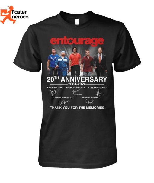 Entourage 20th Anniversary 2004-2024 Signature Thank You For The Memoreis