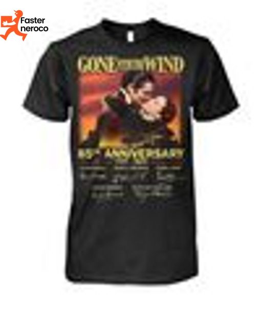Gone With The Wind 85th Anniversary 1939-2024 Signature T-Shirt