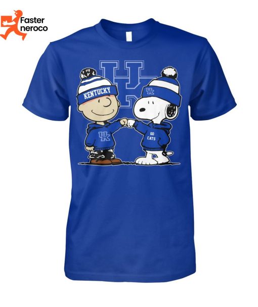 Kentucky Wildcats Snoopy Unisex T-Shirt