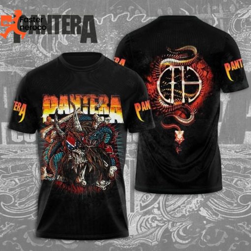 Pantera Legend Rock Music Design 3D T-Shirt
