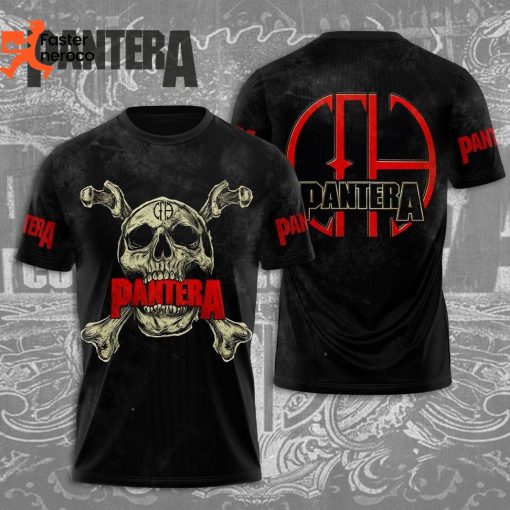 Pantera Rock Music Logo Design 3D T-Shirt