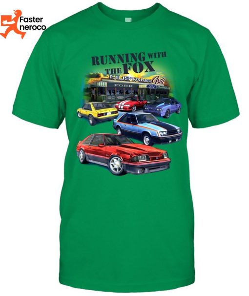 Running With The Fox Mustang Grill Unisex T-Shirt