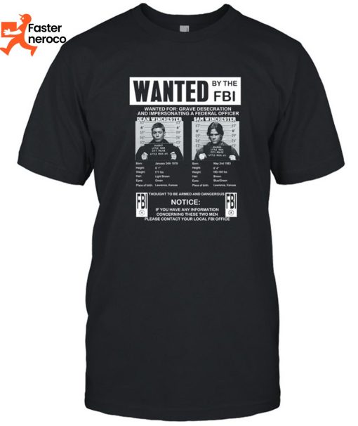 Wanted By The Fbi Unisex T-Shirt