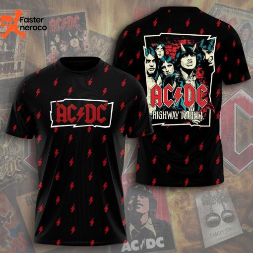 AC DC Highway To Hell 3D T-Shirt