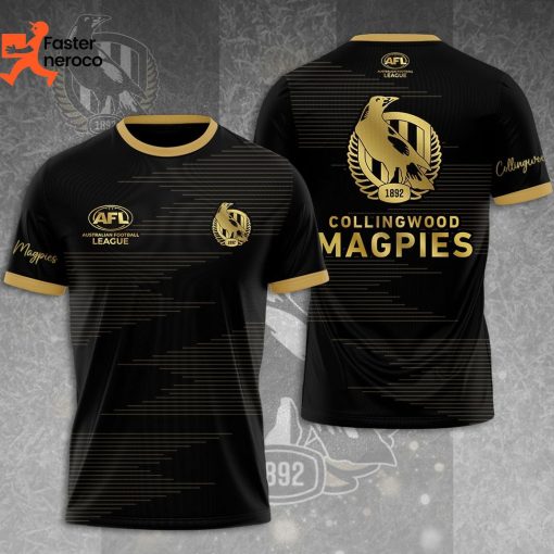 AFL League Collingwood Magpies 3D T-Shirt