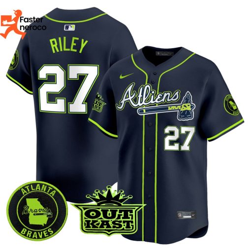 Atlanta Braves Austin Riley Baseball Jersey