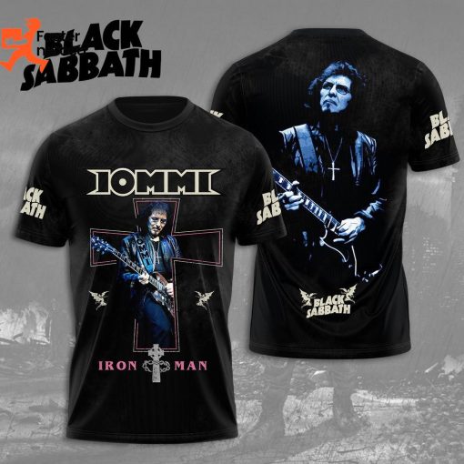 Black Sabbath Tony Iommi Iron Man 3D T-Shirt