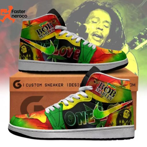 Bob Marley One Love Air Jordan 1 High Top