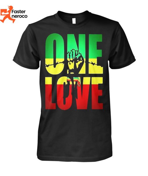 Bob Marley One Love One Heart T-Shirt