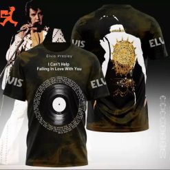 Elvis Presley I Cant Help Falling In Love With You 3D T-Shirt