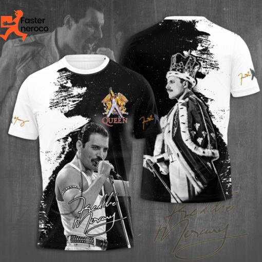 Freddie Mercury Queen 3D T-Shirt