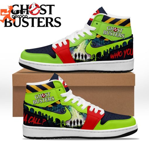 Ghostbusters Who You Call Air Jordan 1 High Top