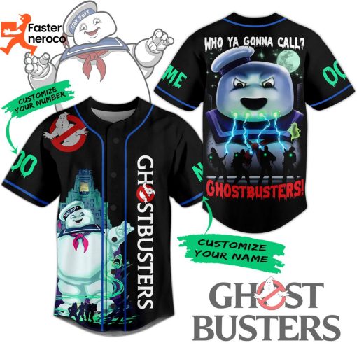 Ghostbusters Who You Gonna Call Baseball Jersey