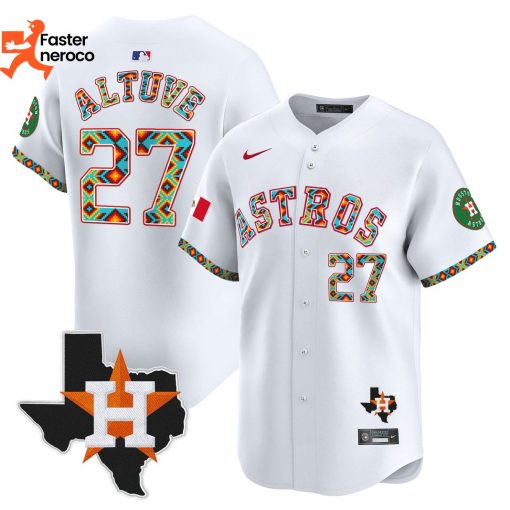 Houston Astros Jose Altuve Baseball Jersey