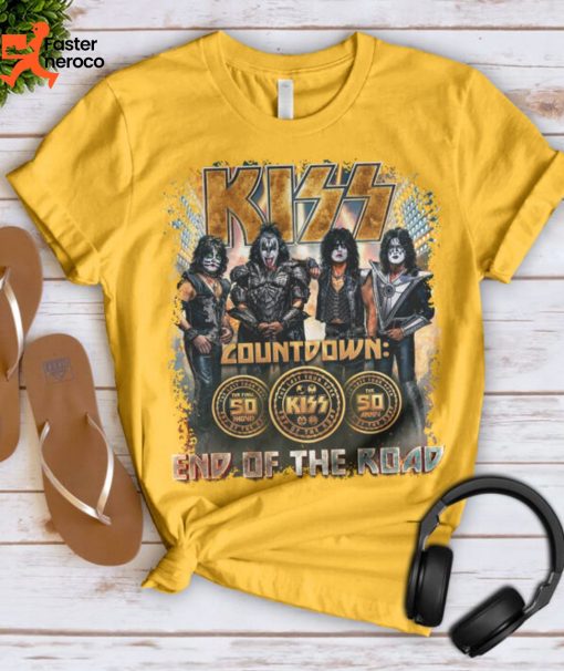 KiSS Countdown End Of The Road T-Shirt