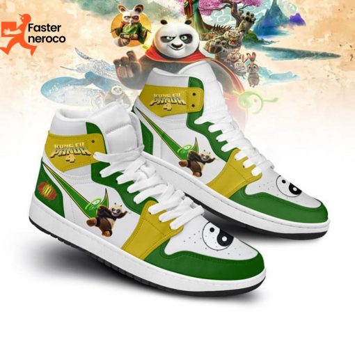 Kung Fu Panda 4 Air Jordan 1 High Top