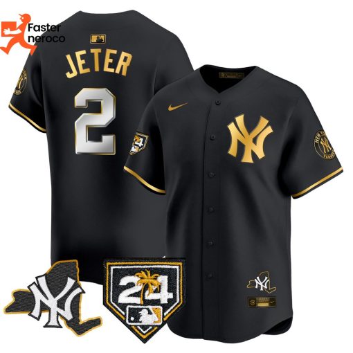 New York Yankees 2 Derek Jeter Baseball Jersey