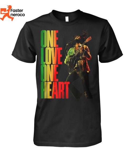 One Love One Heart Bob Marley T-Shirt