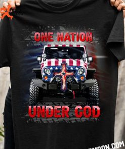 One Nation Under God Jeepmoon T-Shirt