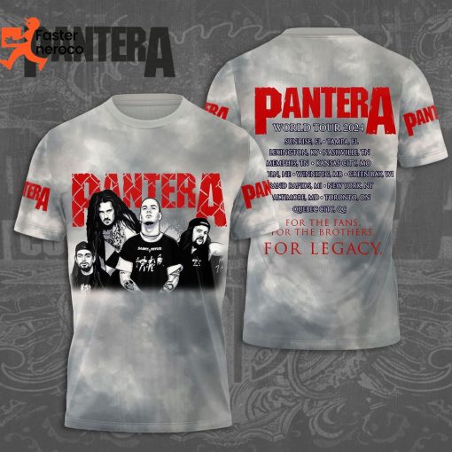 Pantera For The Fans For The Brothers For Legacy 3D T-Shirt
