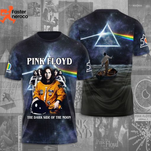 Pink Floyd The Dark Side Of The Moon 3D T-Shirt