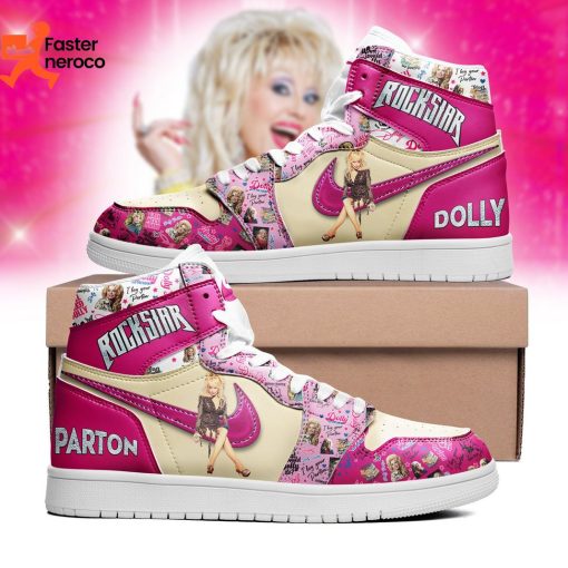Rockstar Dolly Parton Air Jordan 1 High Top