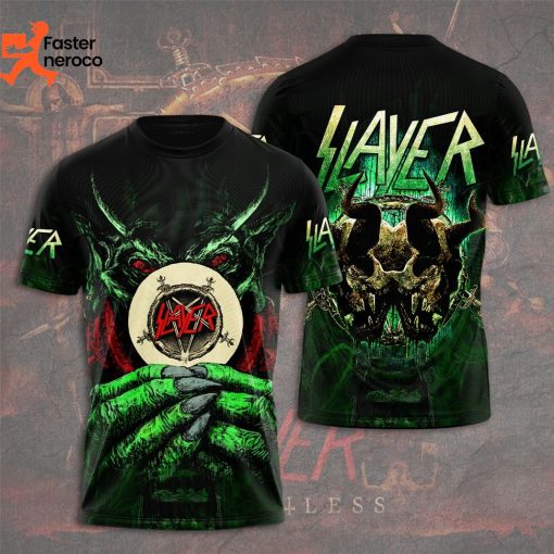 Slayer Band Design 3D T-Shirt
