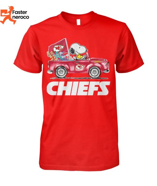 Snoopy Kansas City Chiefs Super Bowl LVIII T-Shirt