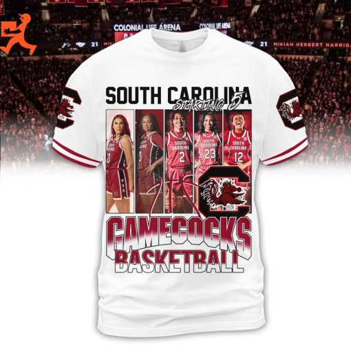 South Carolina Gamecocks Basketball 3D T-Shirt