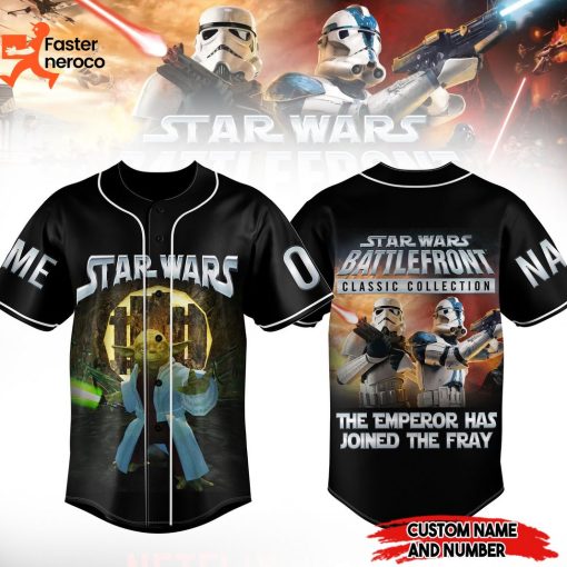 Star War Battlefront Classic Collection The Emperor Has Joined The Fray Baseball Jersey
