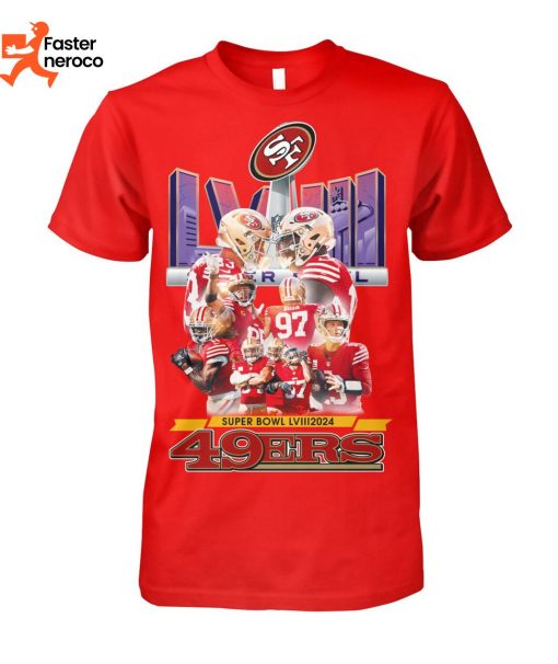 Super Bowl LVIII San Francisco 49er 2024 T-Shirt