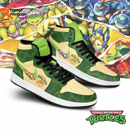 Teenage Mutant Ninja Turtles Pizza Time Air Jordan 1 High Top