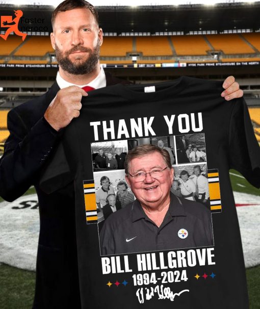 Thank You Bill Hillgrove 1994-2024 Signature T-Shirt
