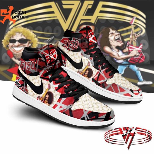 Van Halen 5150 Air Jordan 1 High Top