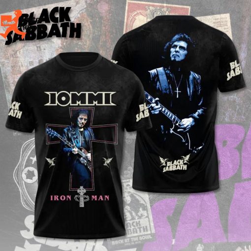 Black Sabbath Iommi Iron Man 3D T-Shirt