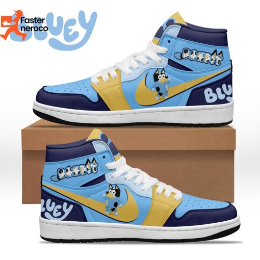 Bluey Bandit Design Air Jordan 1 High Top