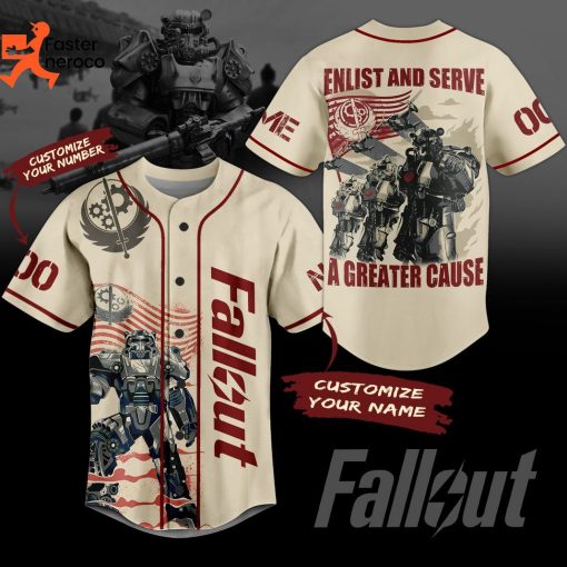 Fallcut Enlist And Serve A Greater Cause Baseball Jersey