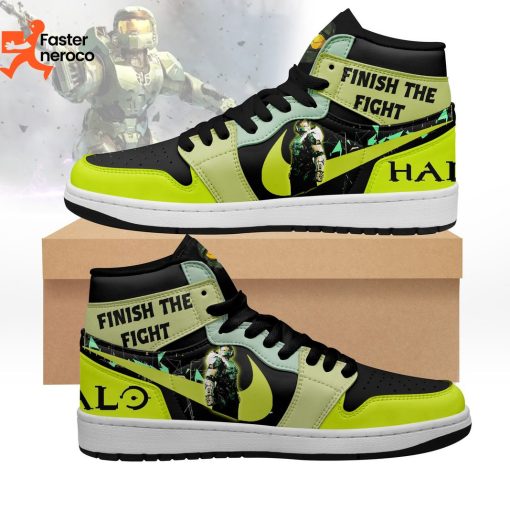 Finish The Fight Halo Design Air Jordan 1 High Top