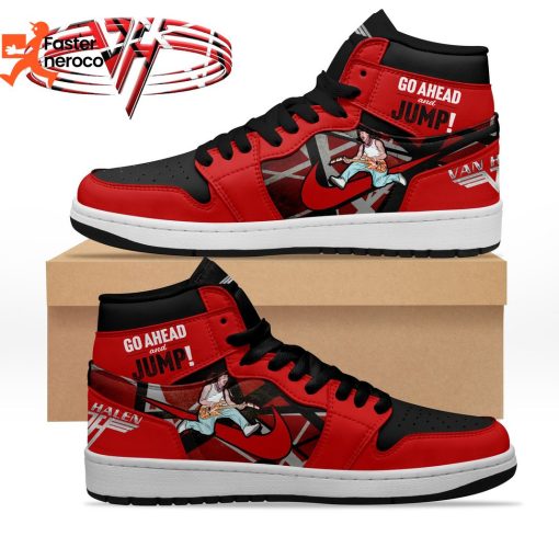 Go Ahead And Jump Van Halen Air Jordan 1 High Top