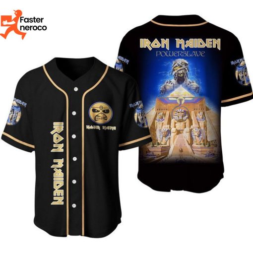 Iron Maiden Powerslave Special Baseball Jersey