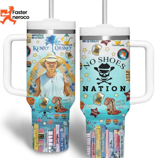 Kenny Chesney No Shoes Nation Tumbler