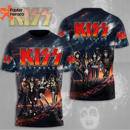 KISS Destroyer Design 3D T-Shirt