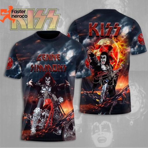 KISS Gene Simmons Design 3D T-Shirt