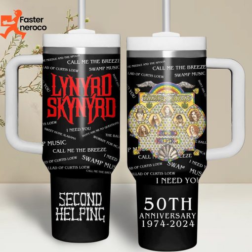 Lynyrd Skynyrd Second Helping 50th Anniversary 1974-2024 Tumbler