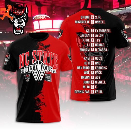 NC State Wolfpack Final Four 3D T-Shirt
