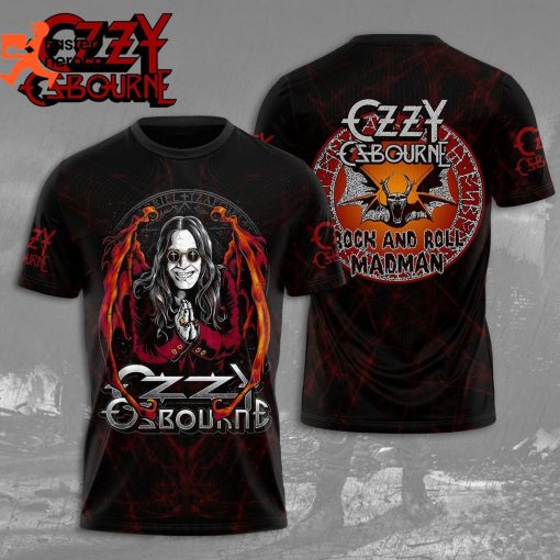 Ozzy Osbourne Rock And Roll Madman 3D T-Shirt