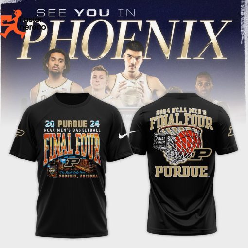 Purdue Boilermakers 2024 Final Four NCAA 3D T-Shirt
