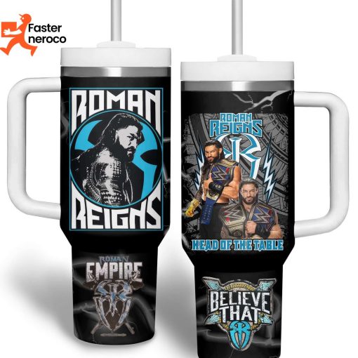 Roman Reigns Head Of The Table Tumbler