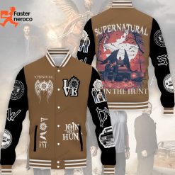 Supernatural Join The Hunt Baseball Jacket